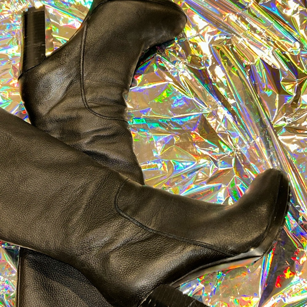 KENNETH COLE NEW YORK Womens Black Justin 2.0 Leather Heeled Boots
7.5 M - Picture 9 of 9